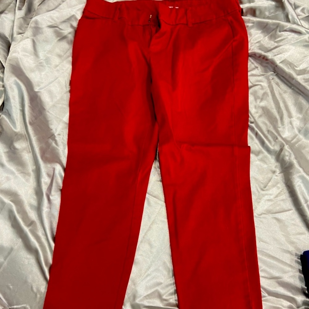 Old Navy Pixe Red Petite Pants